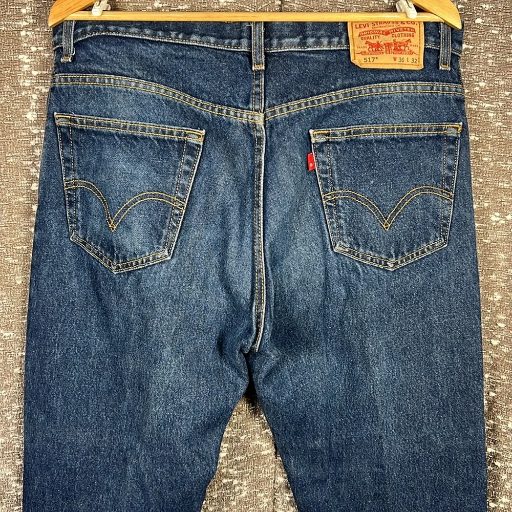 Levis 517 Boot Cut Denim‎ Jeans Red Tab W36 x 32L